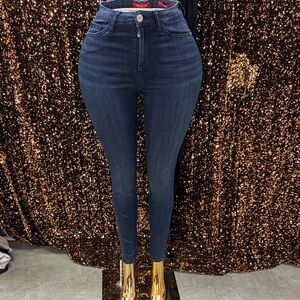 Guess Dark Blue High Rise Jeans